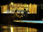 La barra. Arcoiris Jungle Lodge. Ecuador