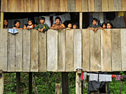 La gente del region. Jungla. Ecuador