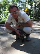Pecar. Arcoiris Lodge. Ecuador