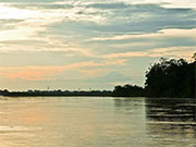 Rio Napo. Arcoiris Jungle Lodge. Ecuador